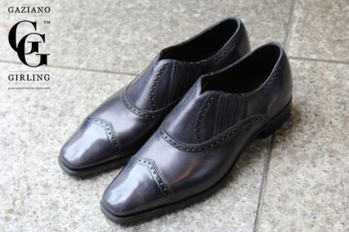 Barclay made in Pearl Grey calf on the TG73 last