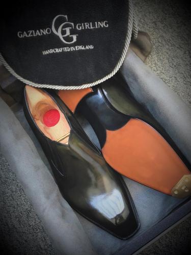 Bespoke Tatton, Racing Green calf, classic square toe.