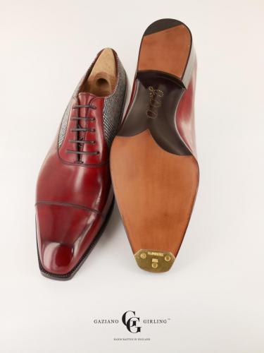 Bespoke Vintage Cherry & Savile Row cloth Balmoral 