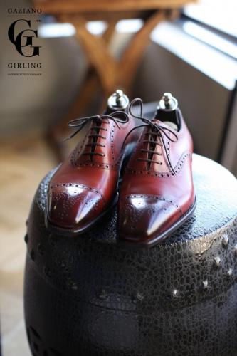 Burlington made in Vintage Cherry on the TG73 last