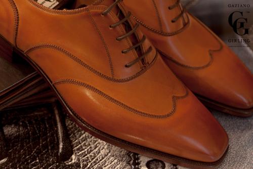 Connaught made in Vintage chestnut on the TG73 last
