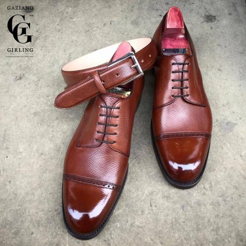 Eton made in Tan Hatch grain on the GG06 last