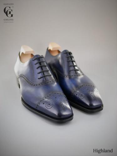 Highland, Sapphire Patina made on the TG73 last