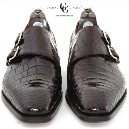 Oakham made in Dark Brown Alligator on the TG73