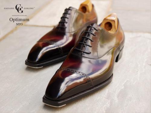 Optimum Cliffe made on the Deco square last in Margaux Patina 3