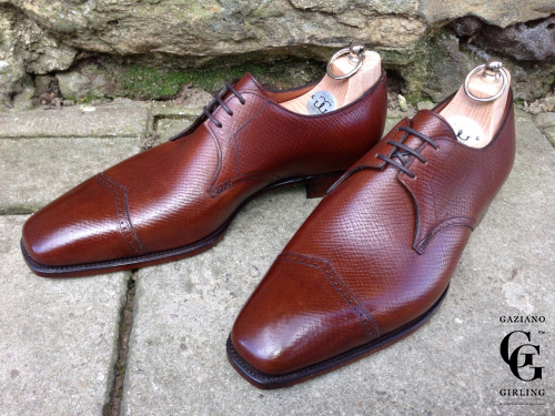 Wiltshire made in Tan Hatch Grain on the TG73 last